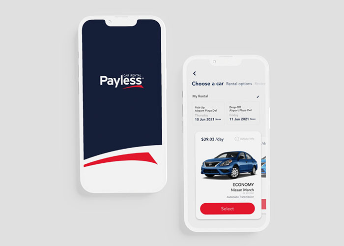 Payless Car Rental App